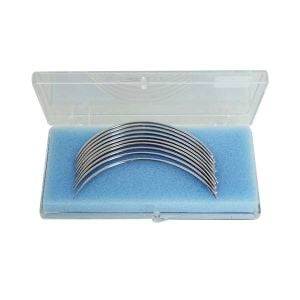 Aguja para sutura 3/8 circular
